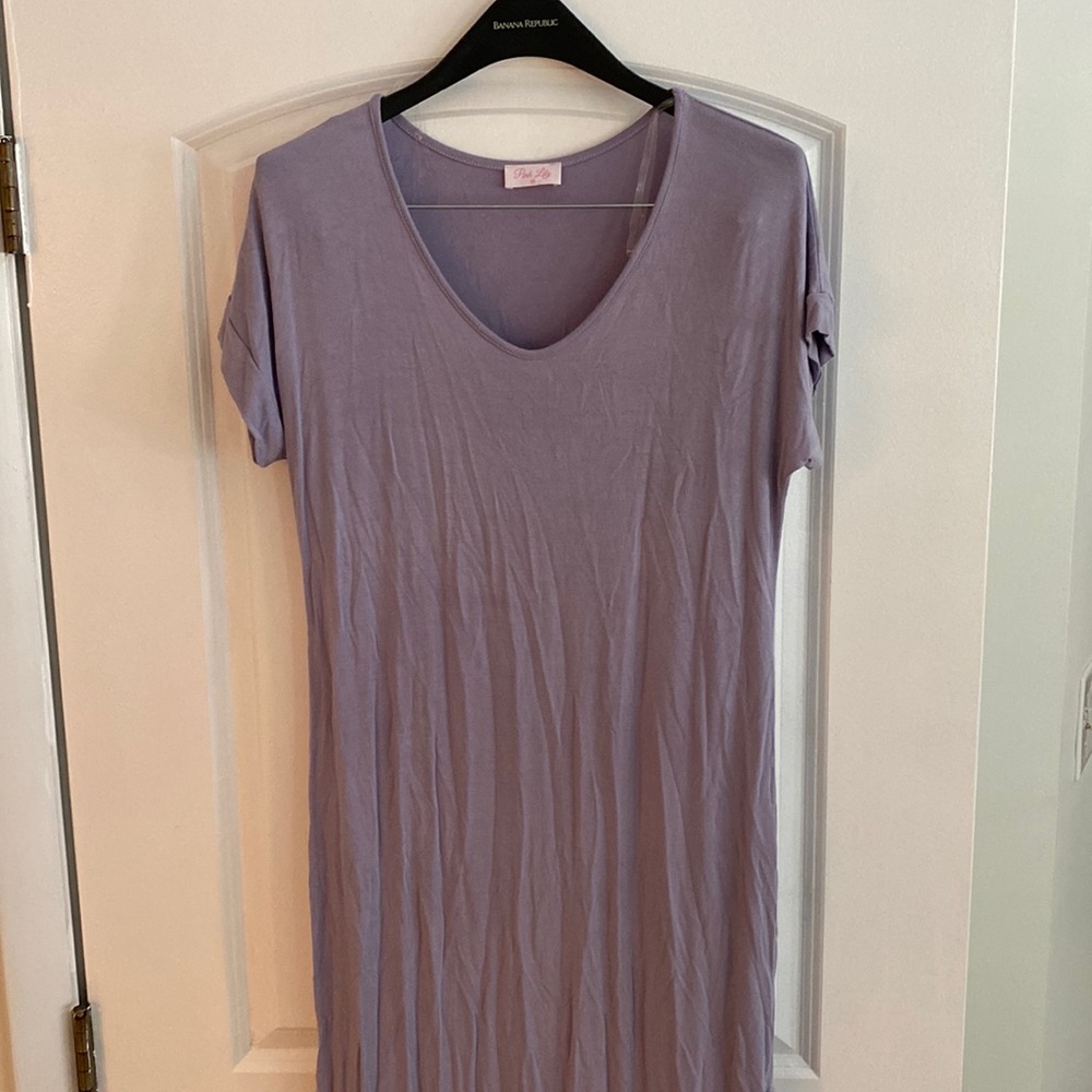 Pink Lily Maxi Dress